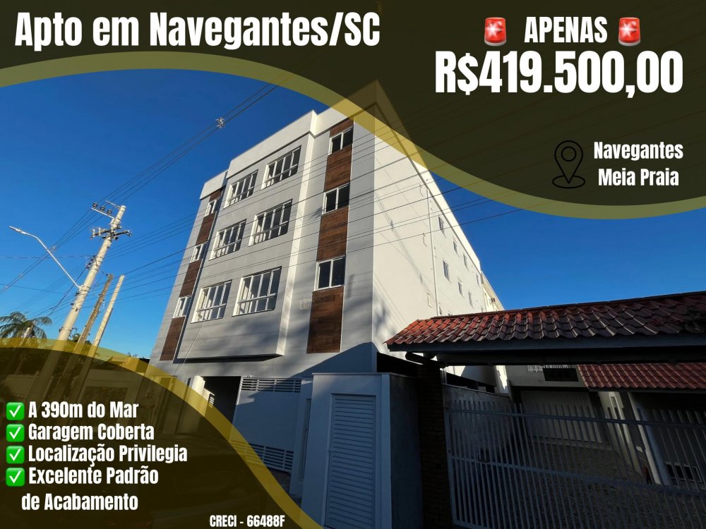 Apartamento Alto Padro - Venda - Meia Praia - Navegantes - SC